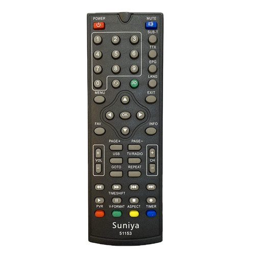 ریموت کنترل اصلی گیرنده دیجیتال سونیا SUNIYA